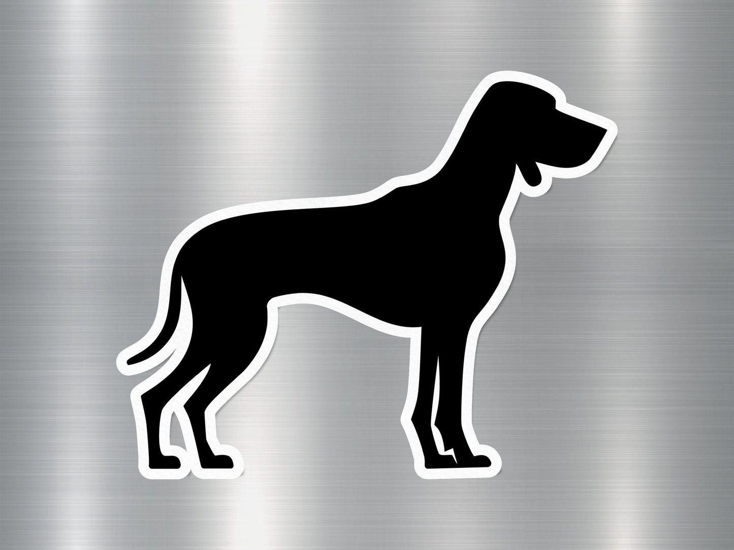 Wholesale Silhouette Dark Dog Sticker