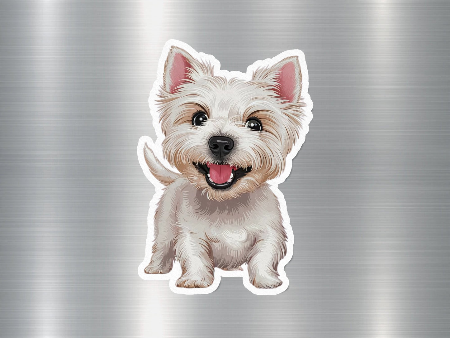 Wholesale Westie Joy Dog Sticker