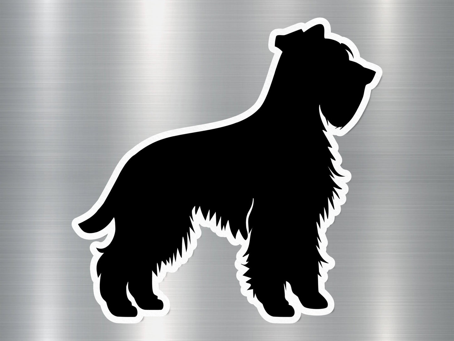 Wholesale Schnauzer Standout Dog Sticker