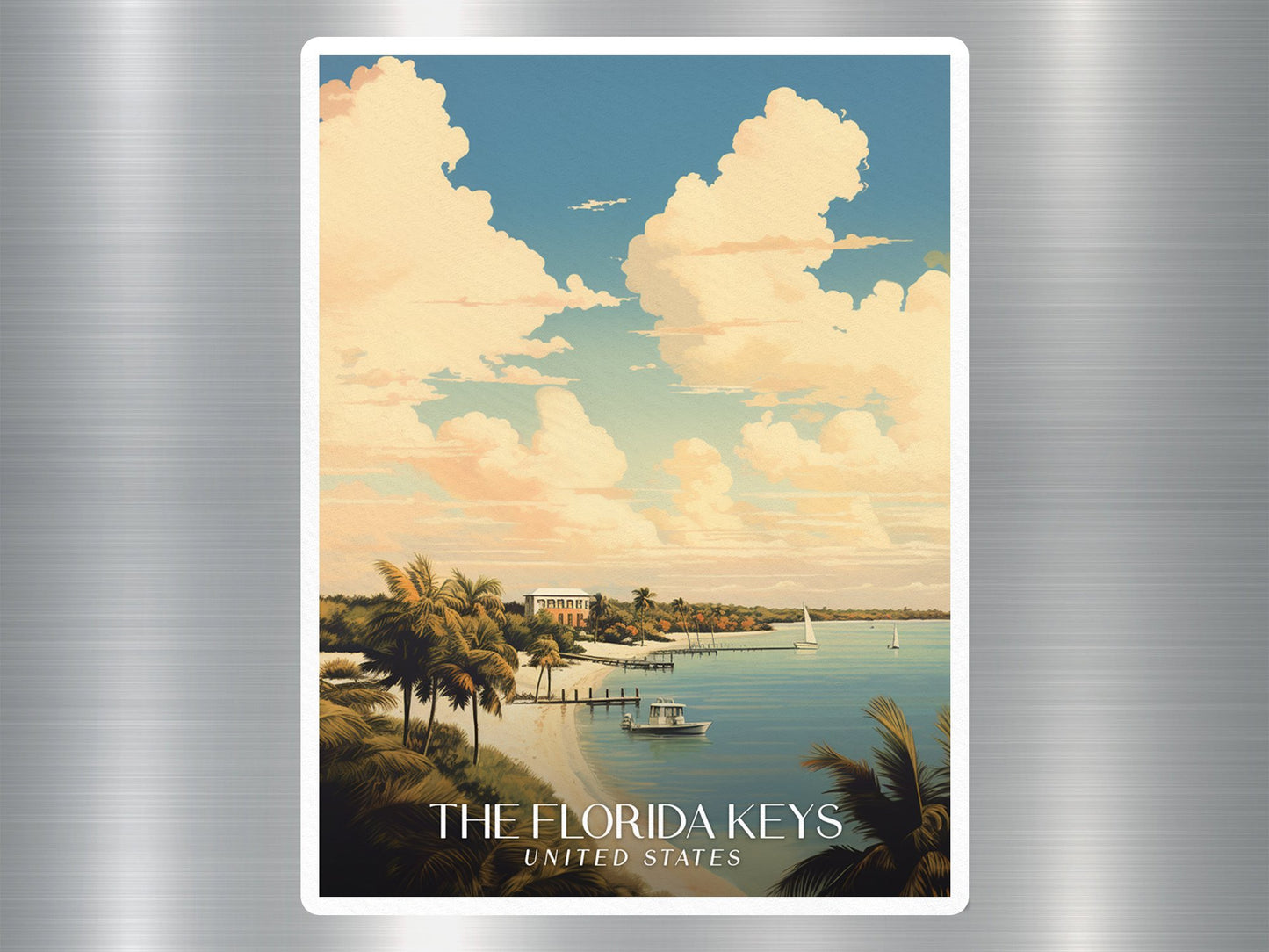 Wholesale Vintage The Florida Keys Travel Sticker