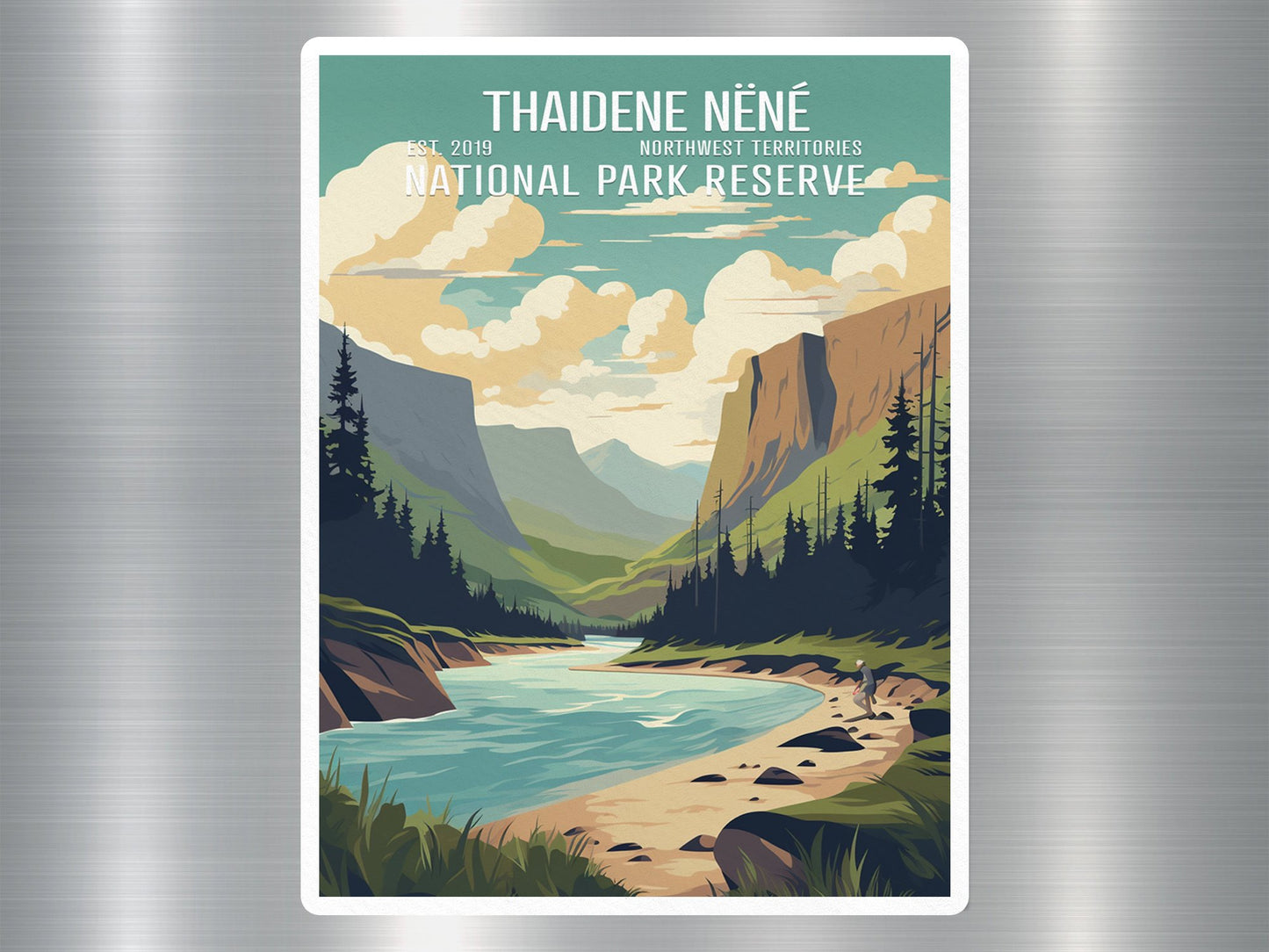 Wholesale Thaidene Nene Canada National Park Sticker