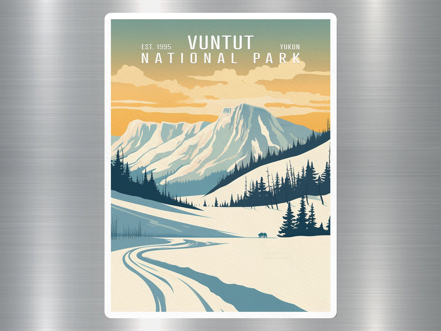 Wholesale Vuntut Canada National Park Sticker