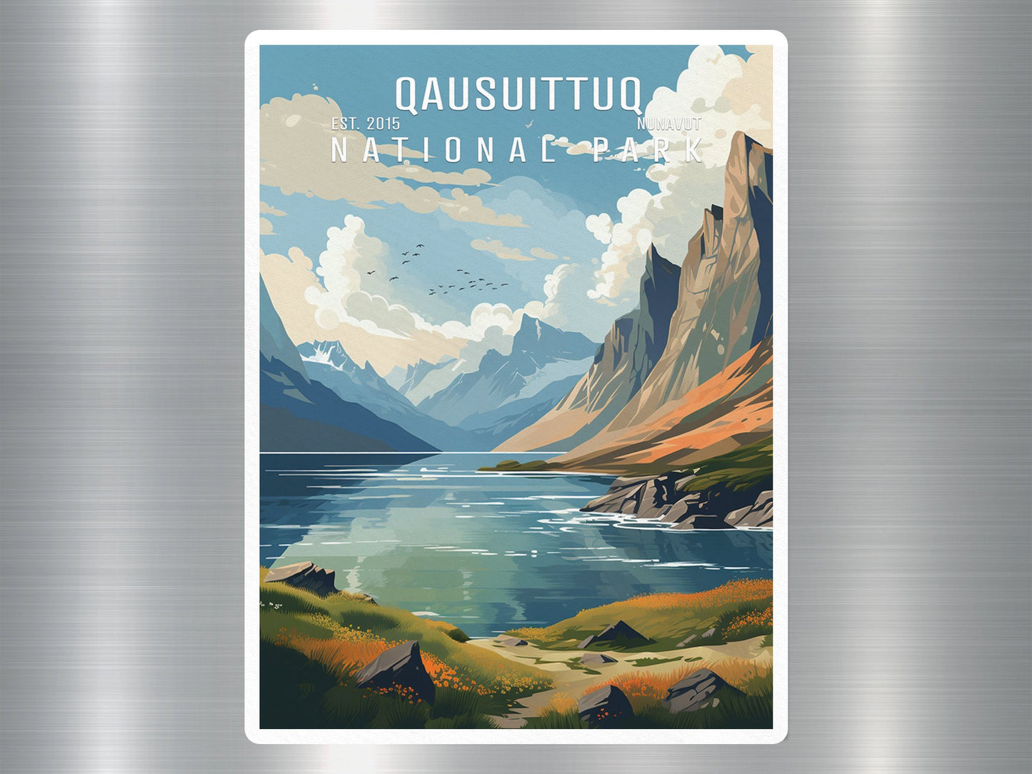 Wholesale Qausuittuq Canada National Park Sticker