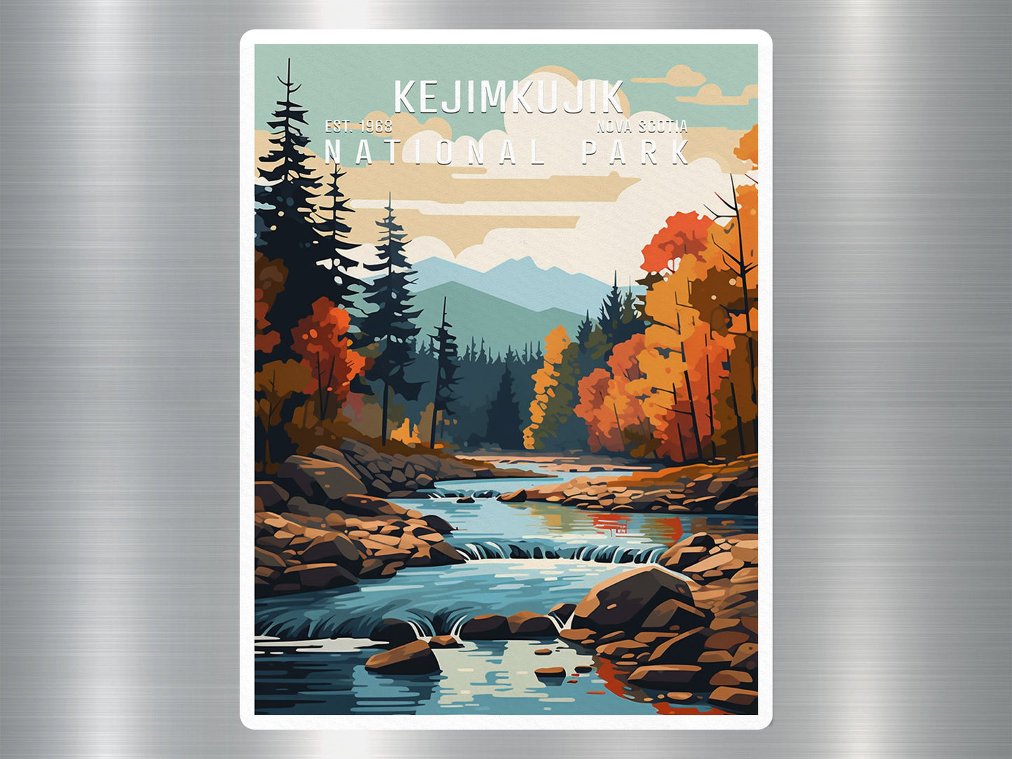 Wholesale Kejimkujik Canada National Park Sticker