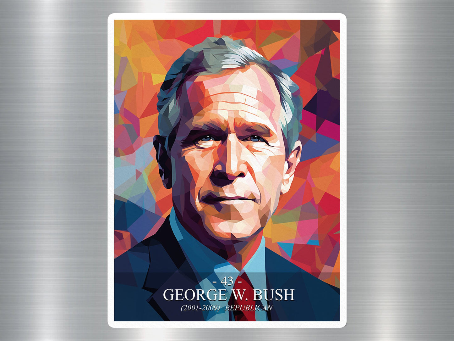 Wholesale George H. W. Bush US President Sticker