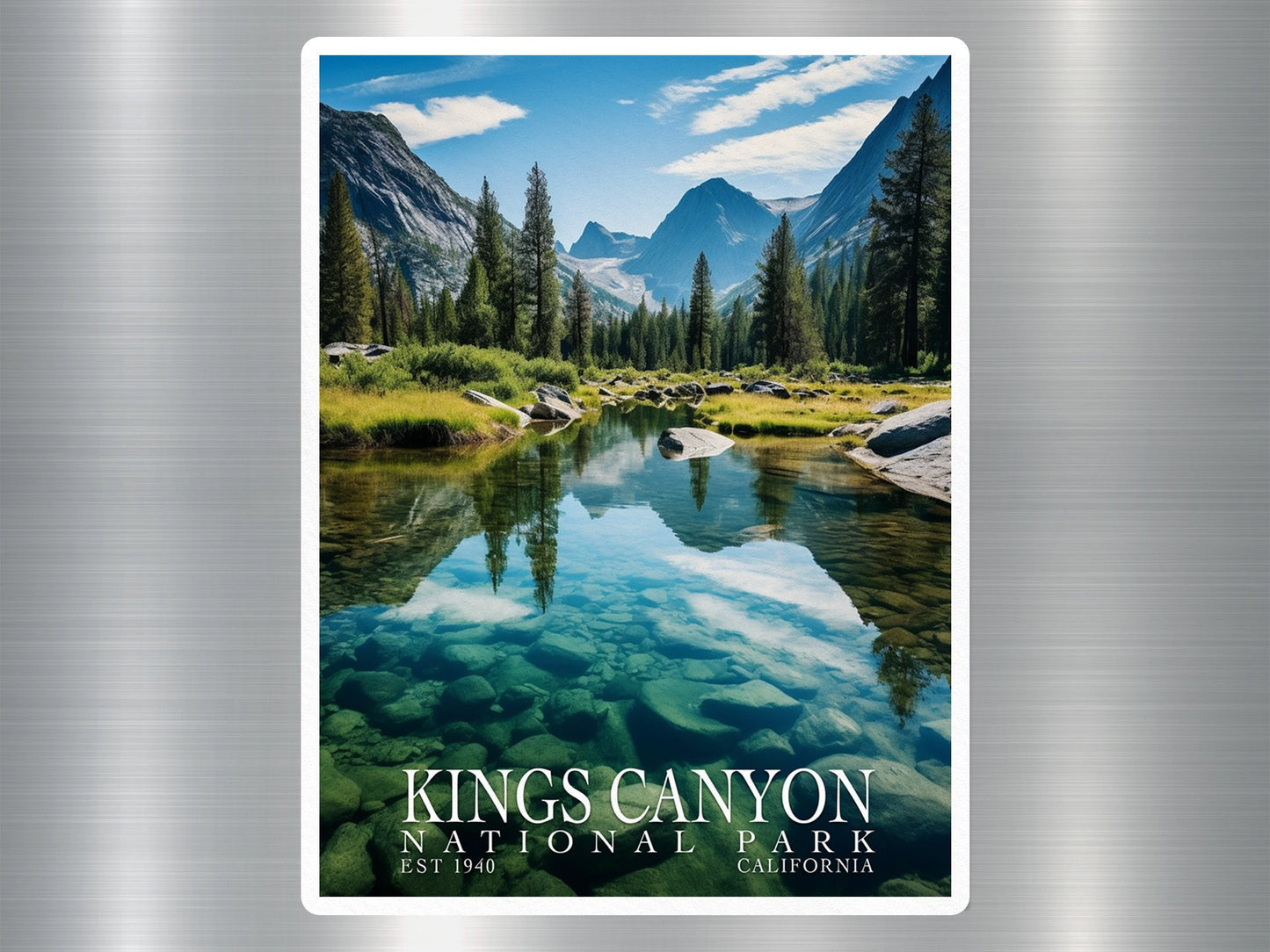 Wholesale Kings Canyon National Park Sticker
