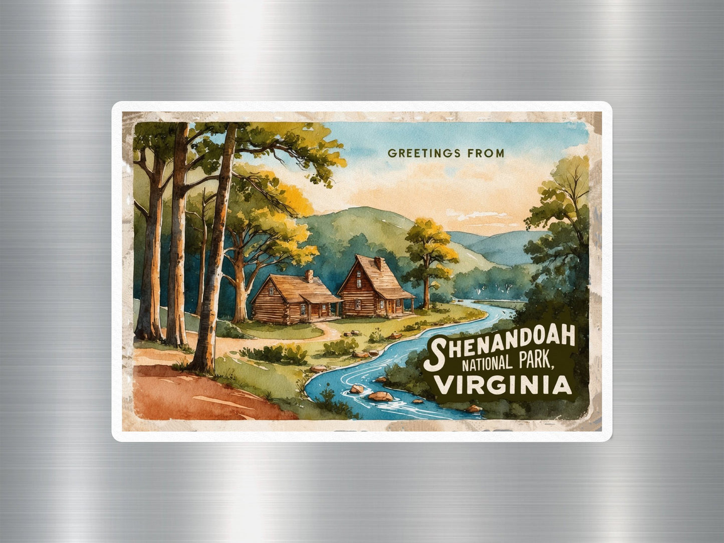 Wholesale Vintage Shenandoah National Park Sticker