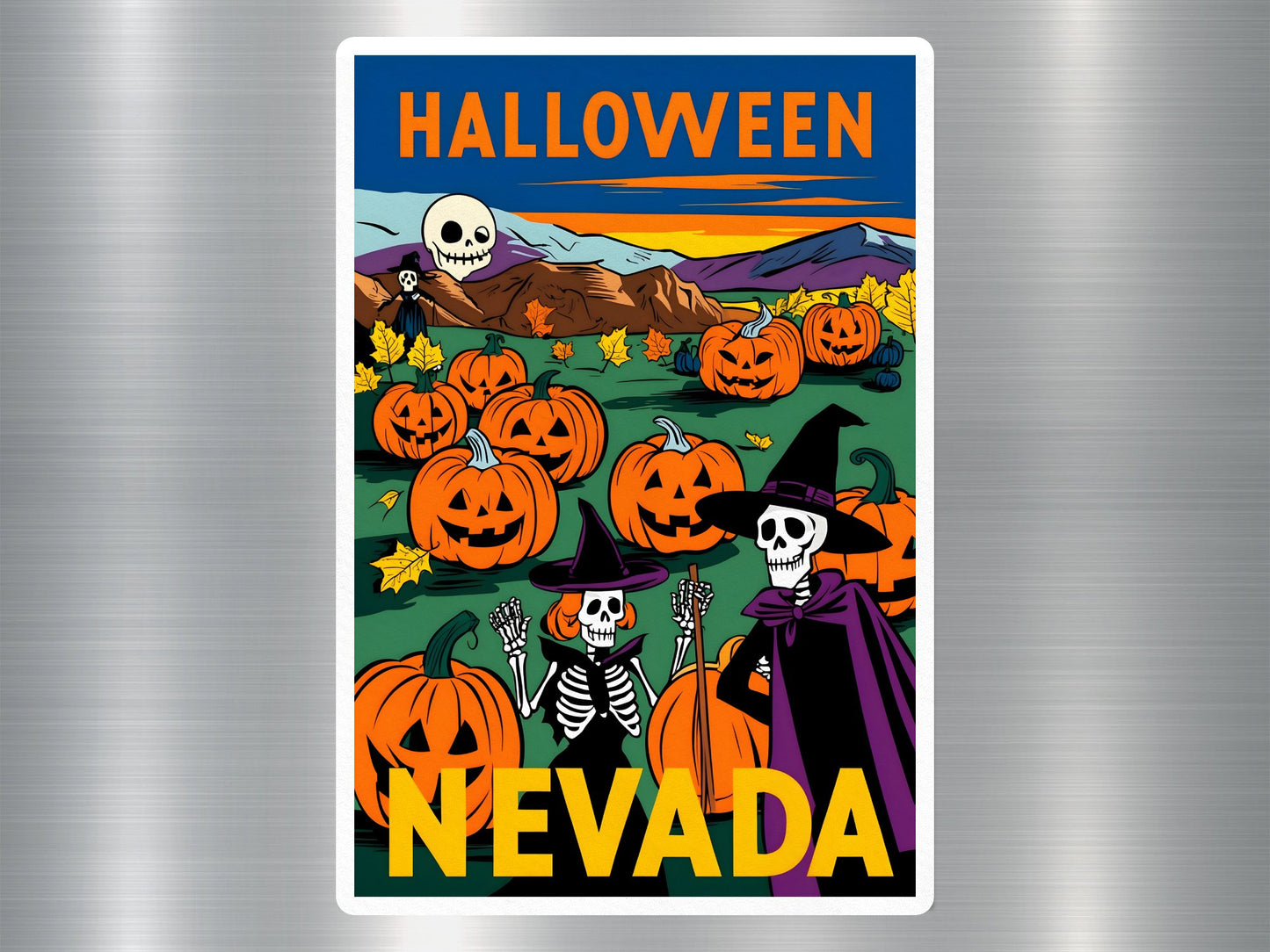 Nevada Halloween Sticker
