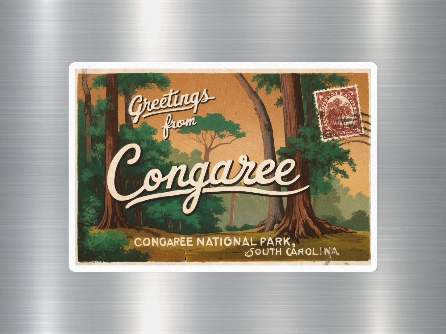 Wholesale Vintage Congaree National Park Sticker