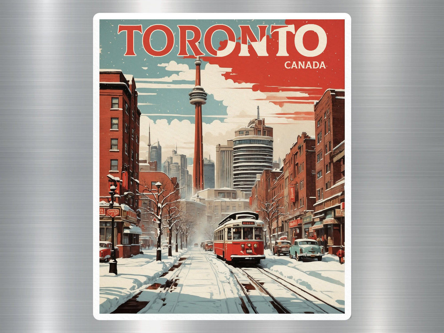 Wholesale Vintage Toronto Canada Sticker