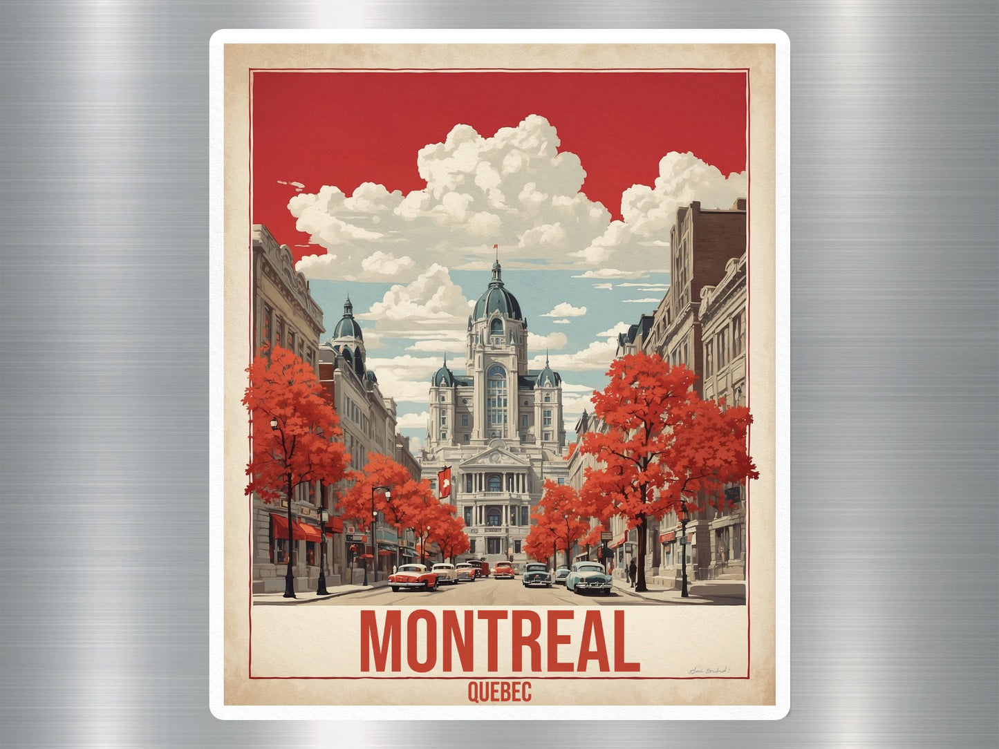 Wholesale Vintage Montreal Quebec Canada Sticker