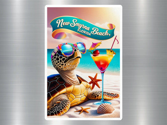 Wholesale New Smyrna Beach Florida Turtle Sticker