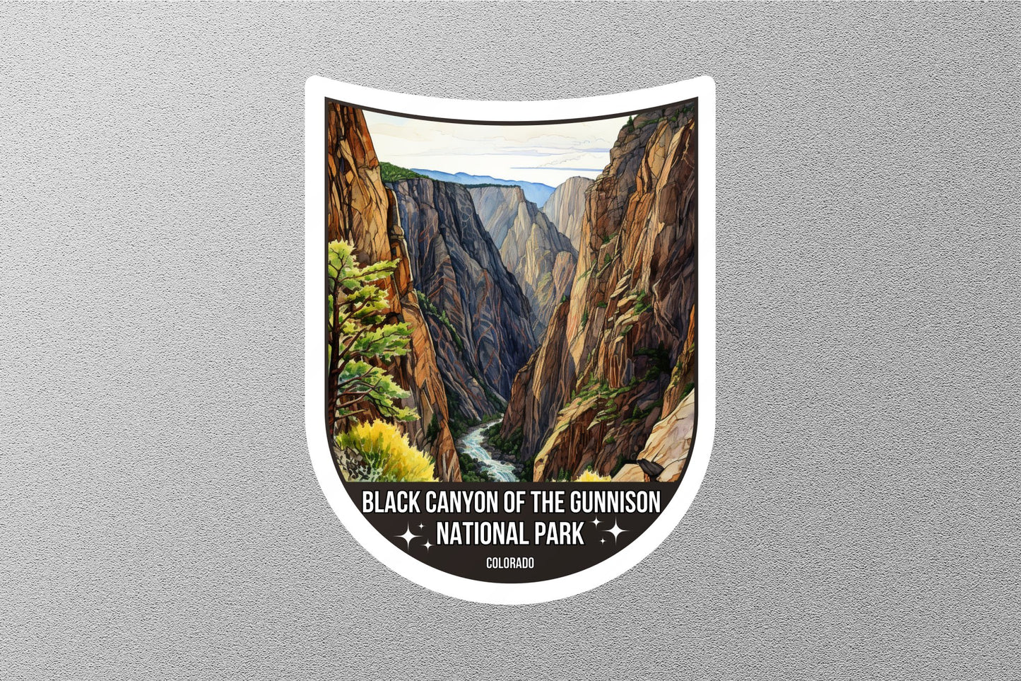 Wholesale Black Canyon of the Gunnison National Park Sticker