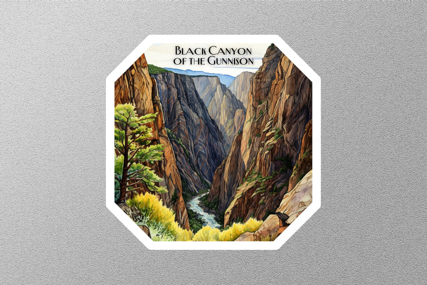 Wholesale Black Canyon of the Gunnison 1 National Park Sticker