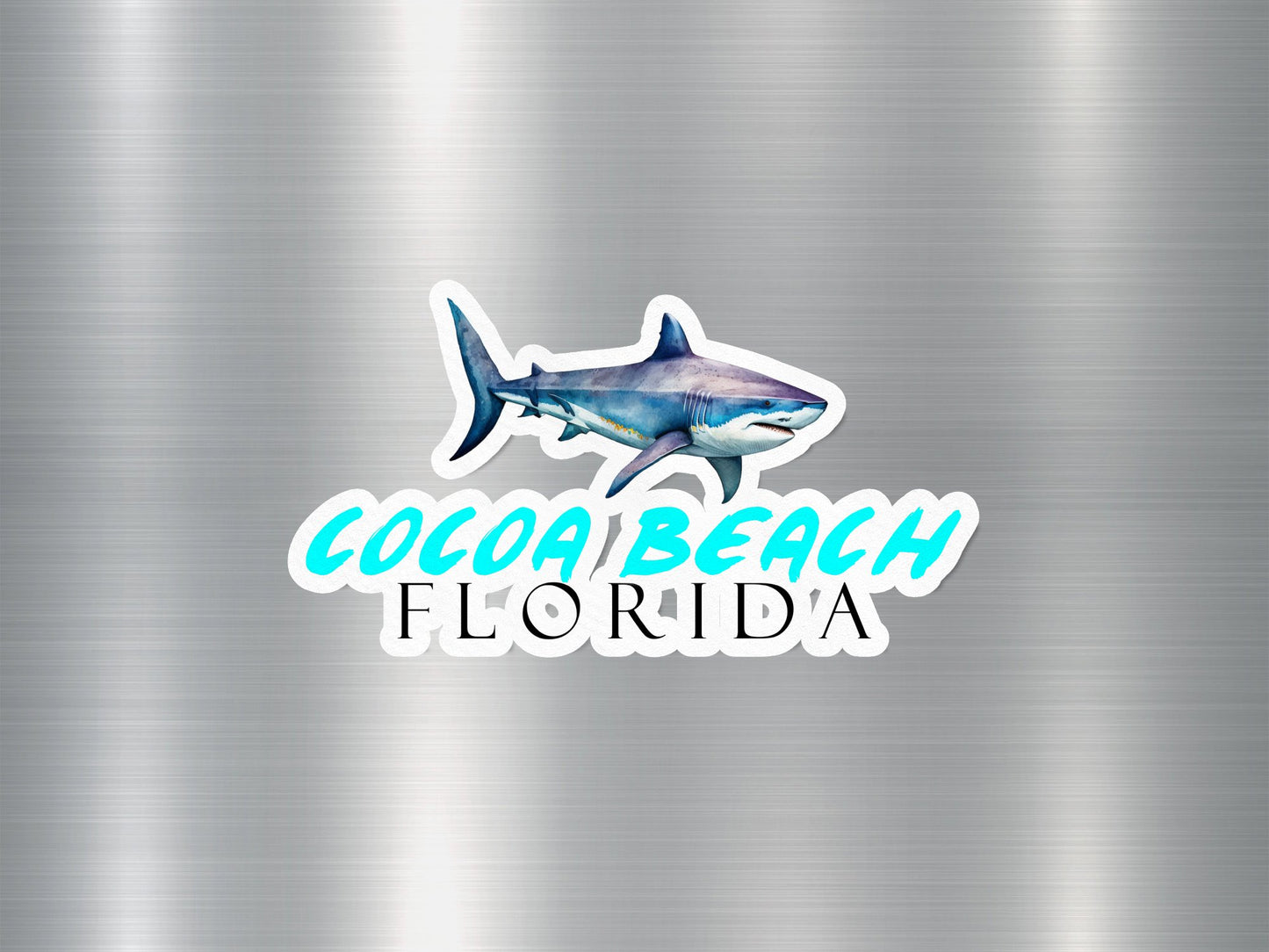 Wholesale Cocoa Beach Florida Shark Sticker