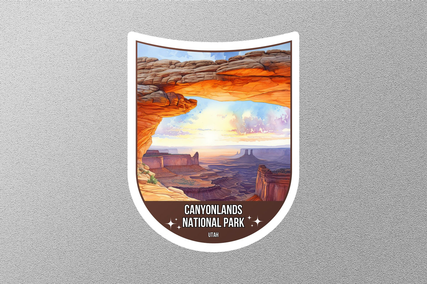 Wholesale Canyon Lands National Park Sticker