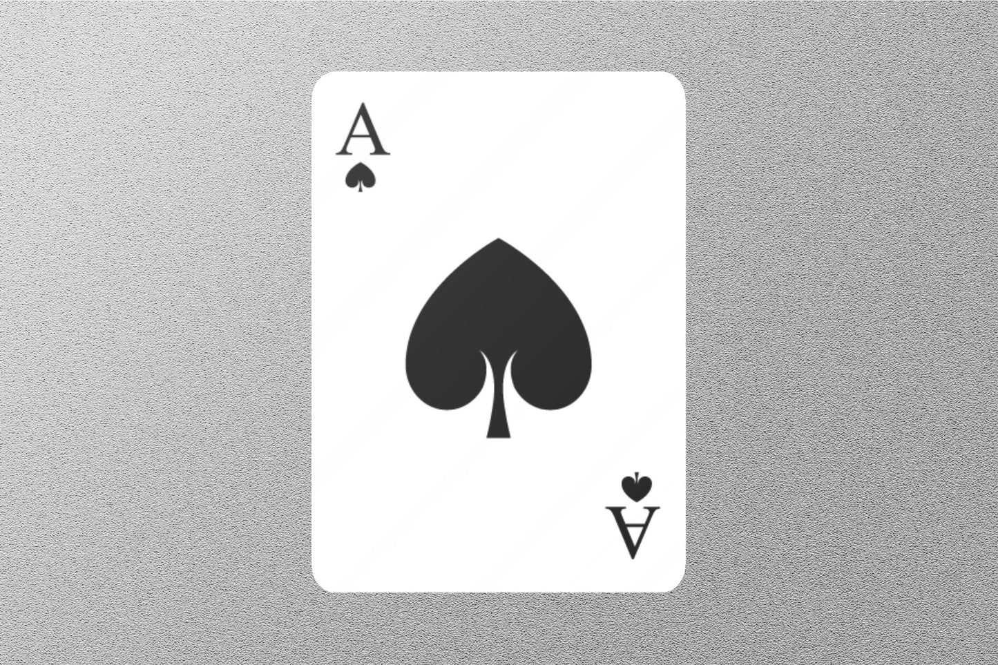 Wholesale ACE of Spades Cards Sticker