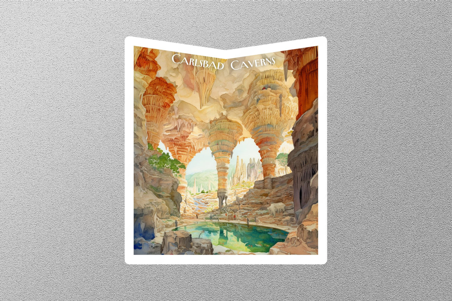 Wholesale Carlsbad Caverns 1 National Park Sticker