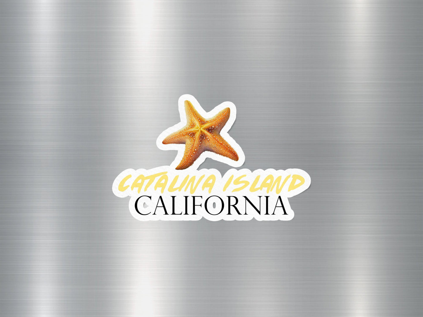 Wholesale Catalina Island California Starfish Sticker