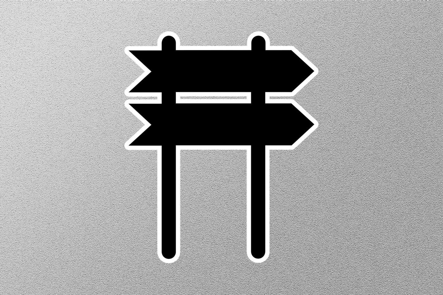 Wholesale Right Arrow Street Sign Sticker