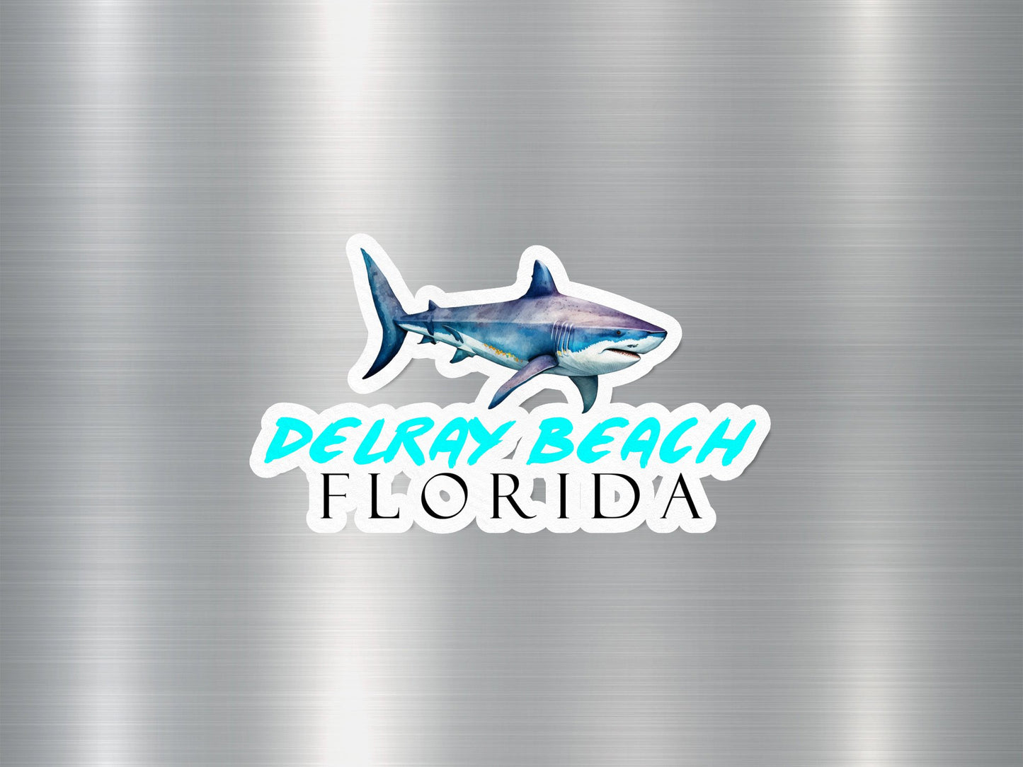 Wholesale Delray Beach Florida Shark Sticker