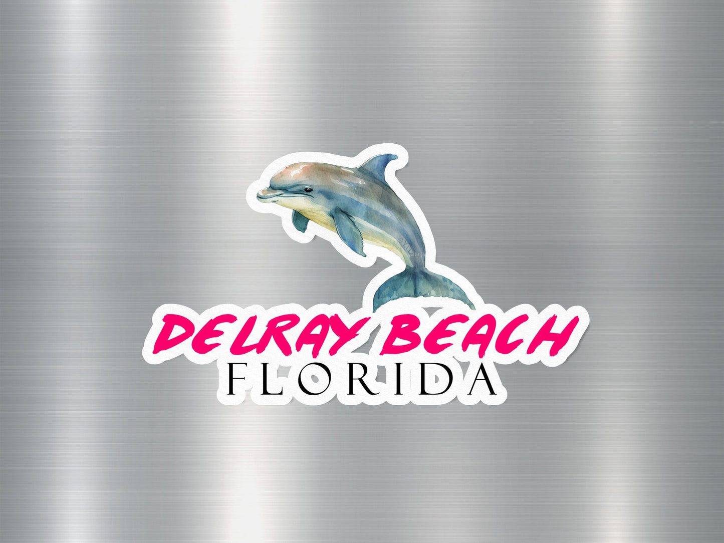 Wholesale Delray Beach Florida Dolphin Sticker