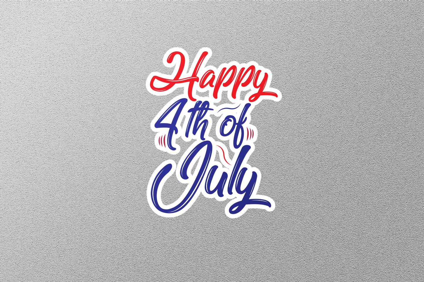 Wholesale 4th July Independence Day of USA Flag Sticker