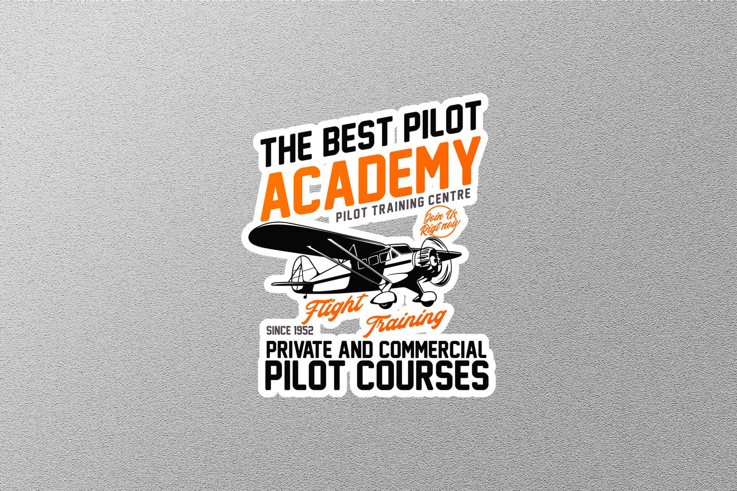 Wholesale USA Best Pilot Academy Sticker