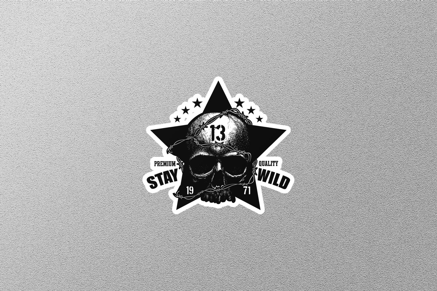 Wholesale Outlaw Skull Sticker