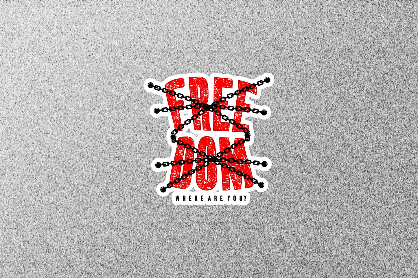 Wholesale Freedom Sticker