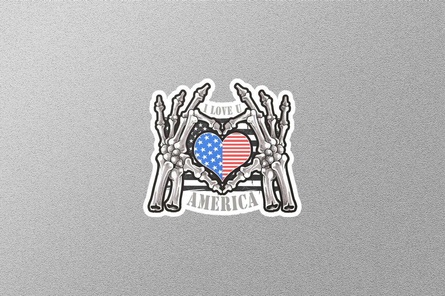 Wholesale I Love America Sticker