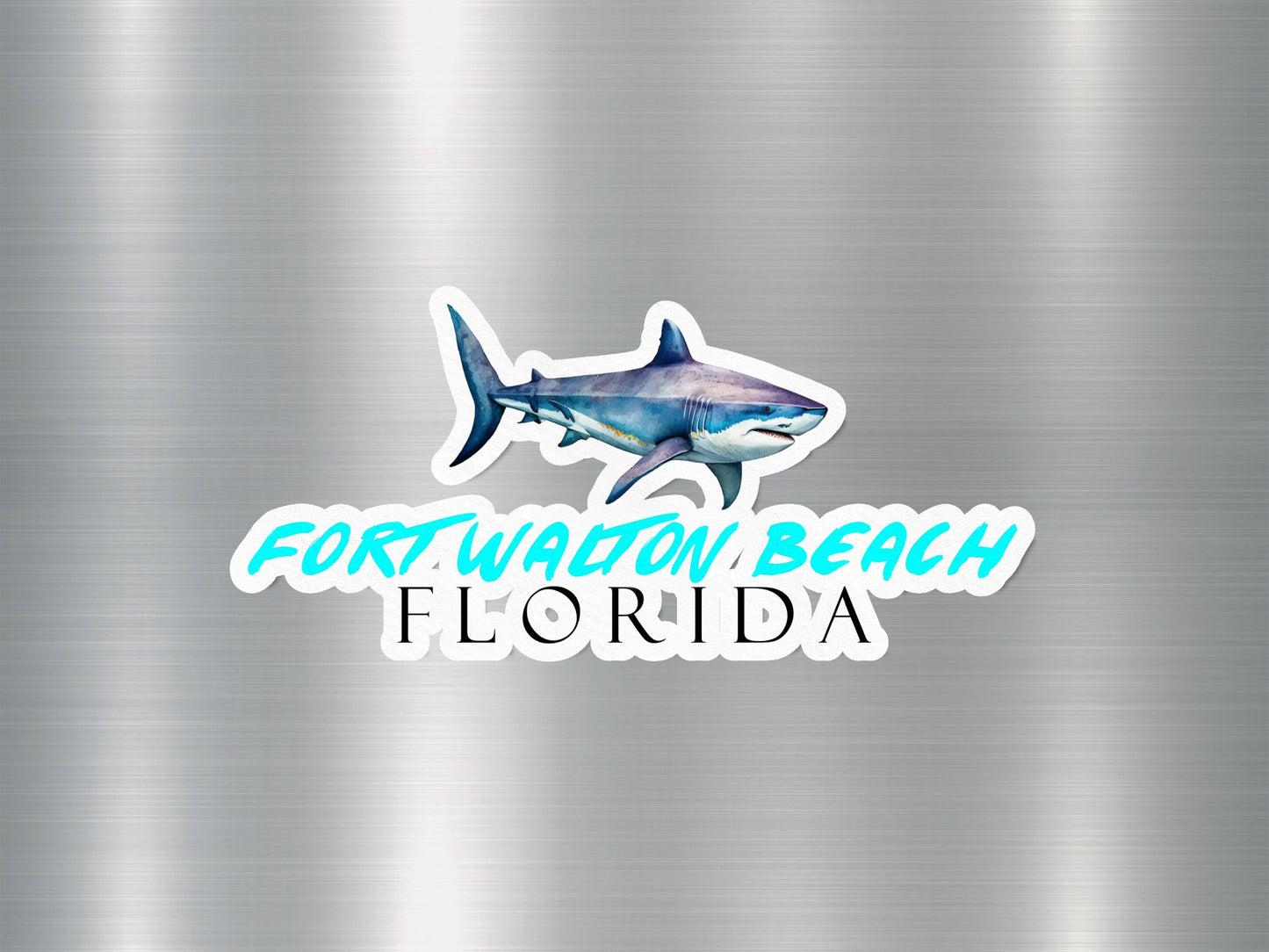 Wholesale Fort Walton Beach Florida Shark Sticker