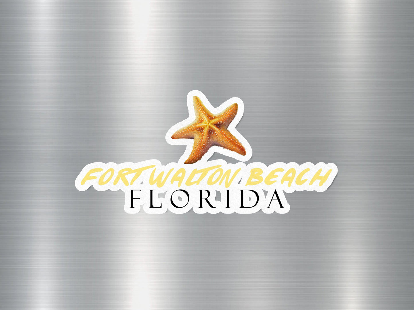 Wholesale Fort Walton Beach Florida Starfish Sticker