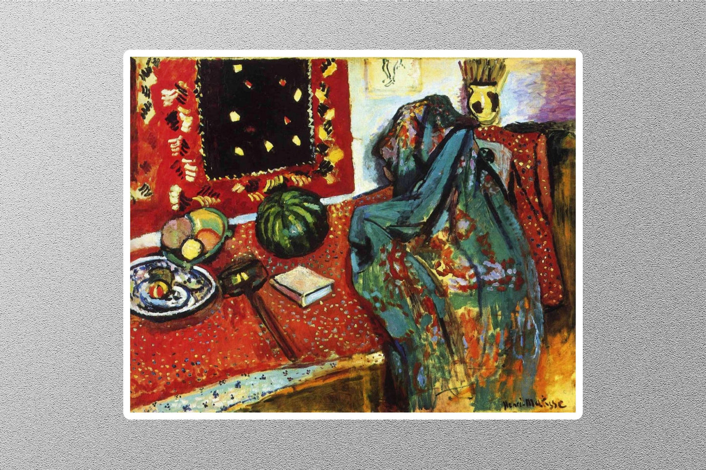 Wholesale Red Rug Art Sticker