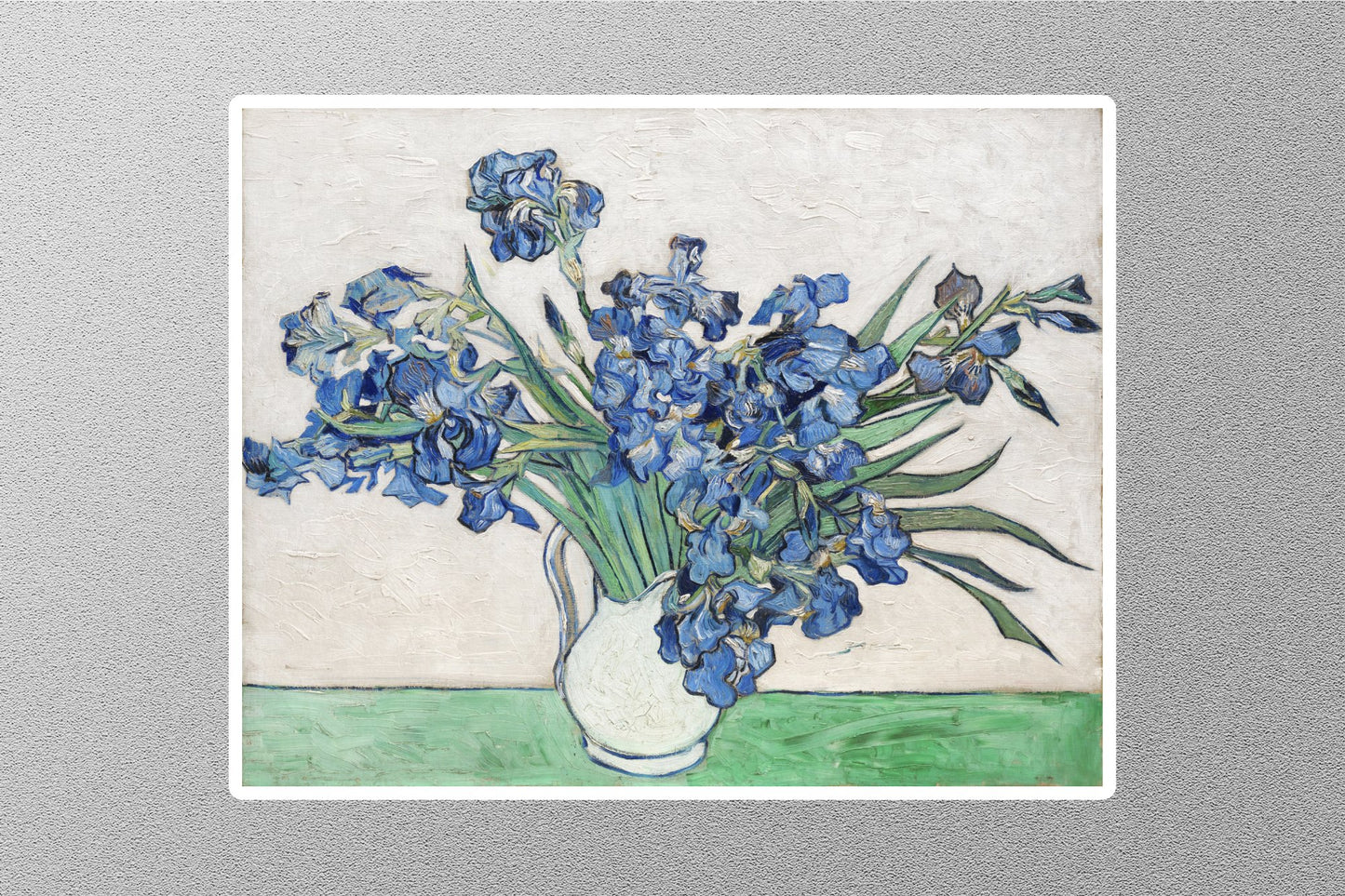 Wholesale Violet Irises Art Sticker