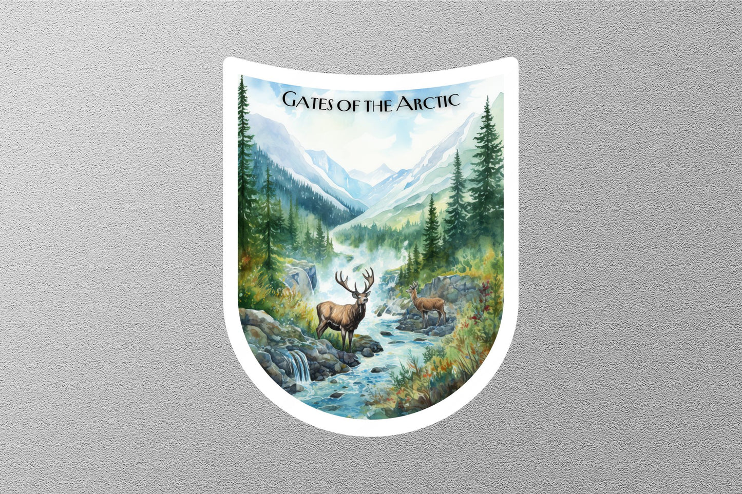 Wholesale Gates of the Arctic 1 National Park Sticker