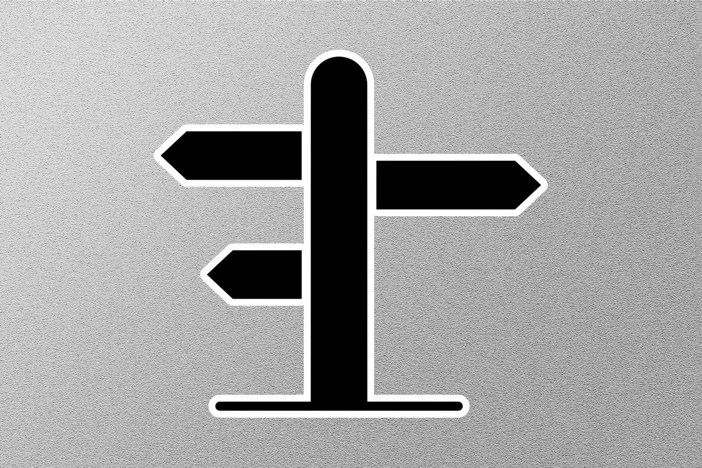 Wholesale Direction Road Street Sign Sticker