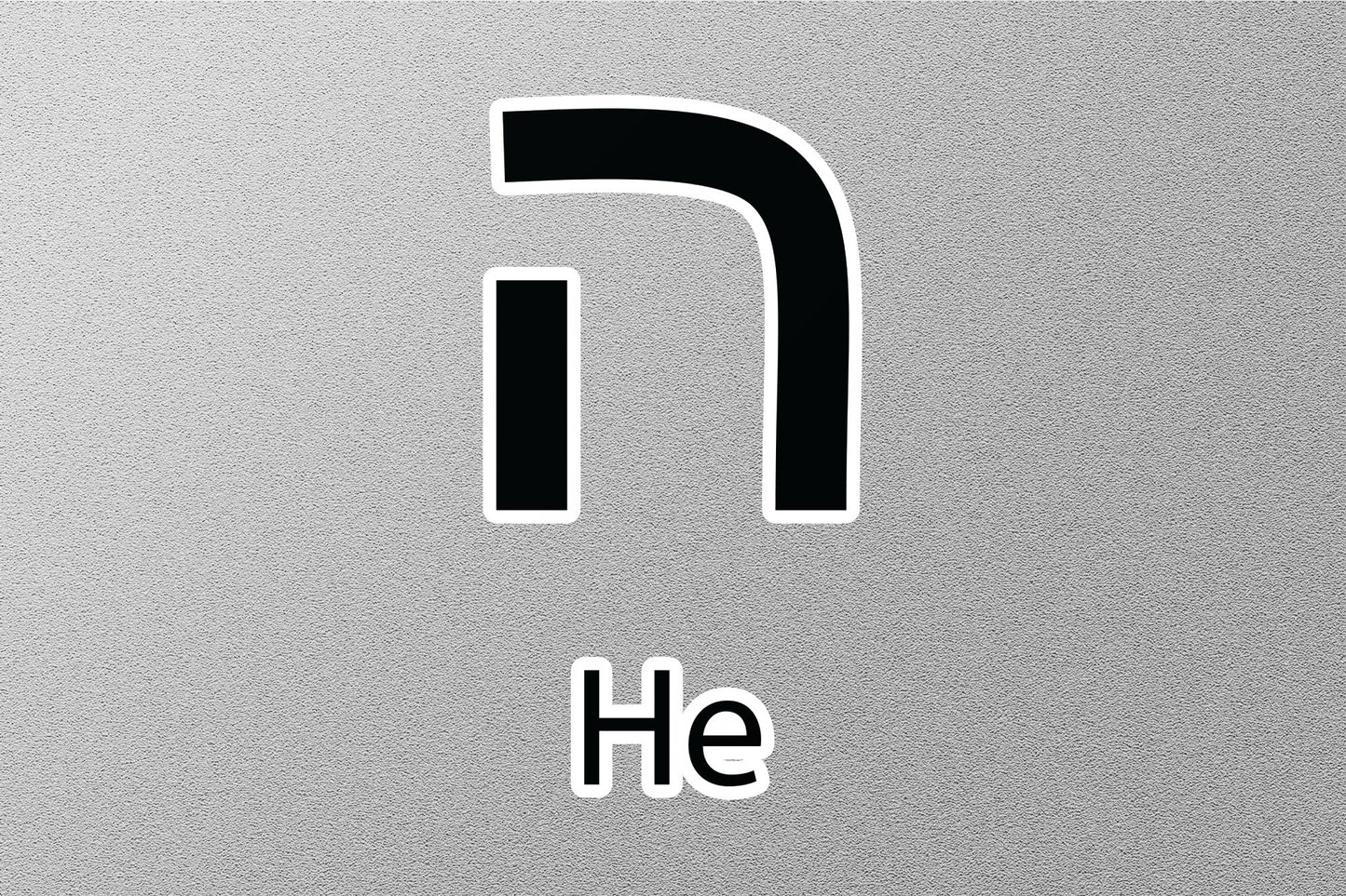 Wholesale He Hebrew Alphabet Sticker