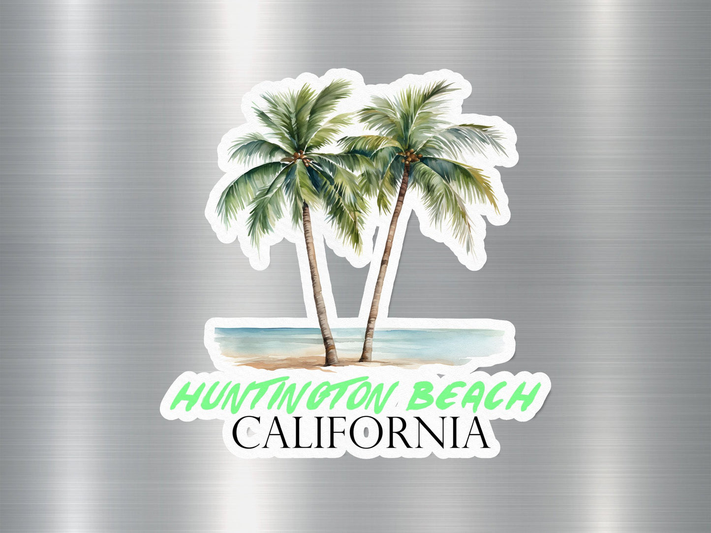 Wholesale Huntington California Palm Tree Sticker
