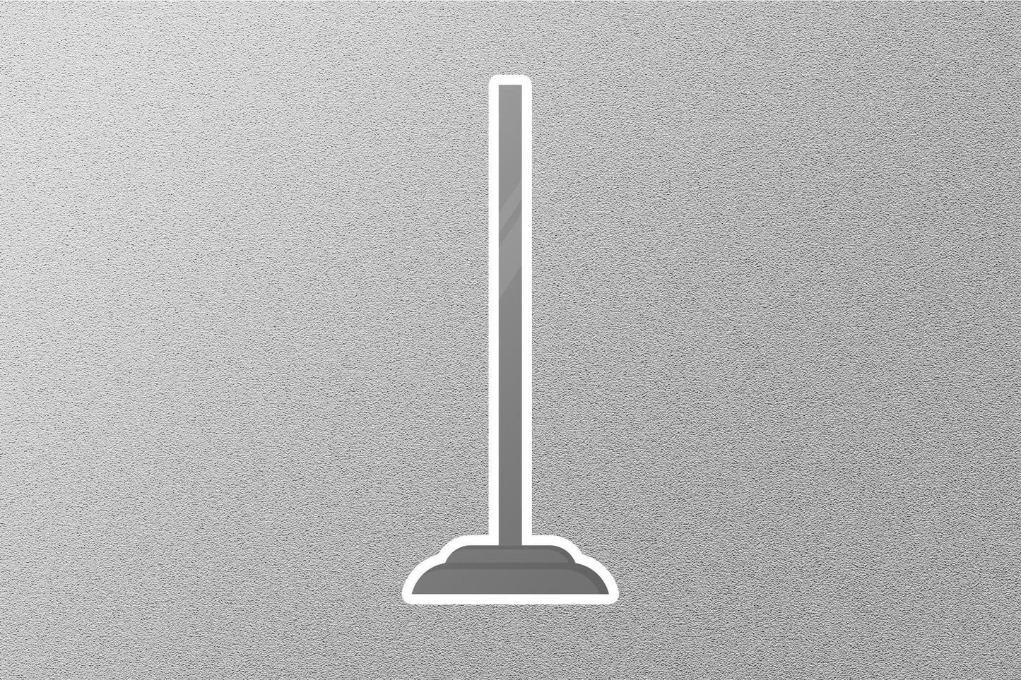 Wholesale Broom Icon Street Sign Sticker