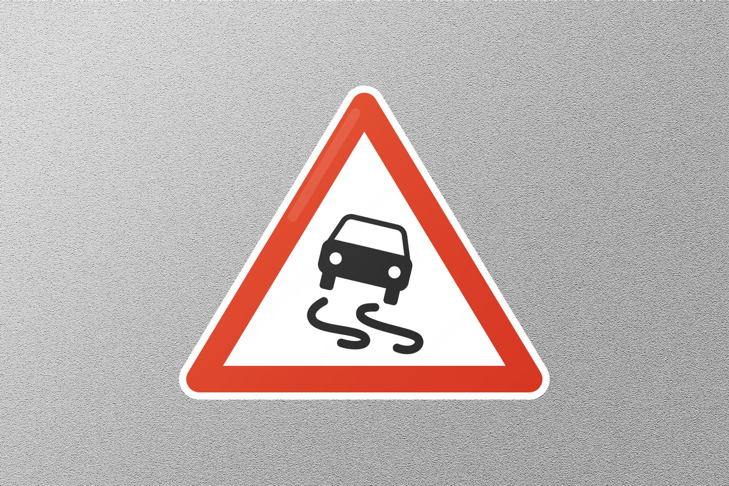 Wholesale Car Skid Warning Street Sign Sticker