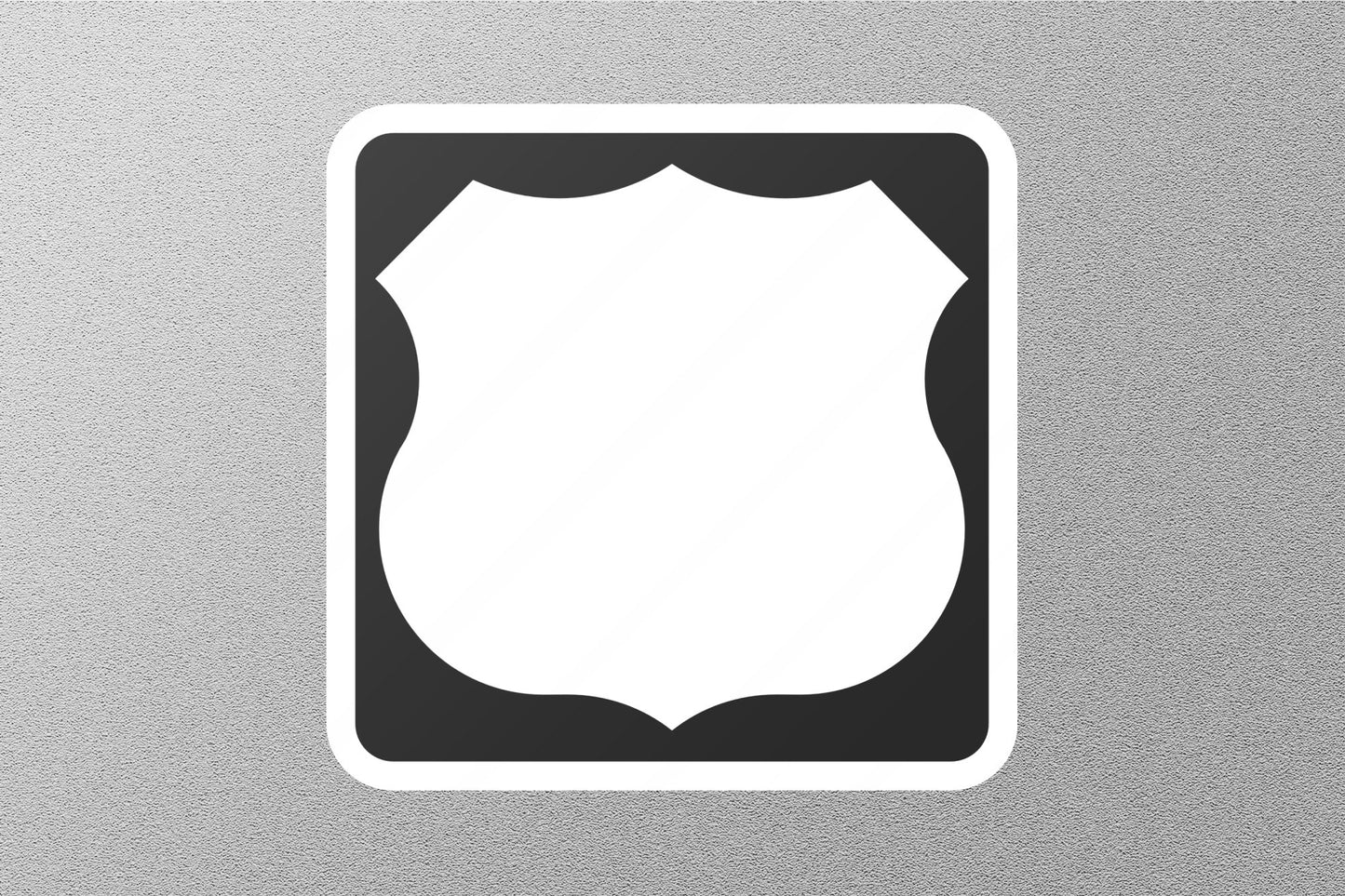 Wholesale Blank American Highway Logo Street Sign Sticker
