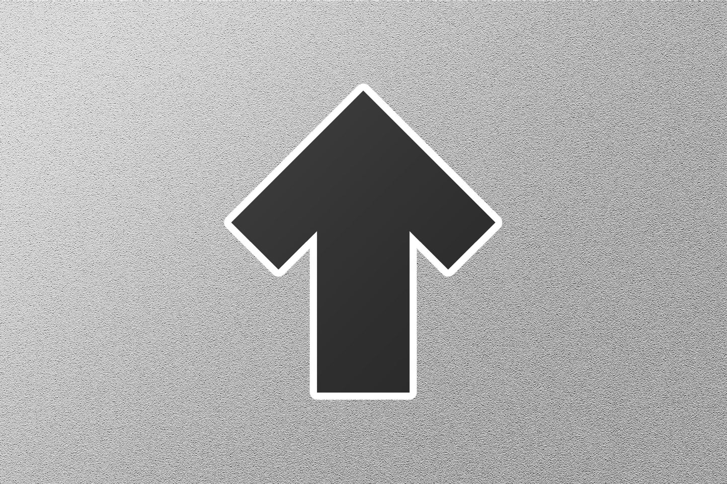 Wholesale Straight UP Arrow Ahead Street Sign Sticker