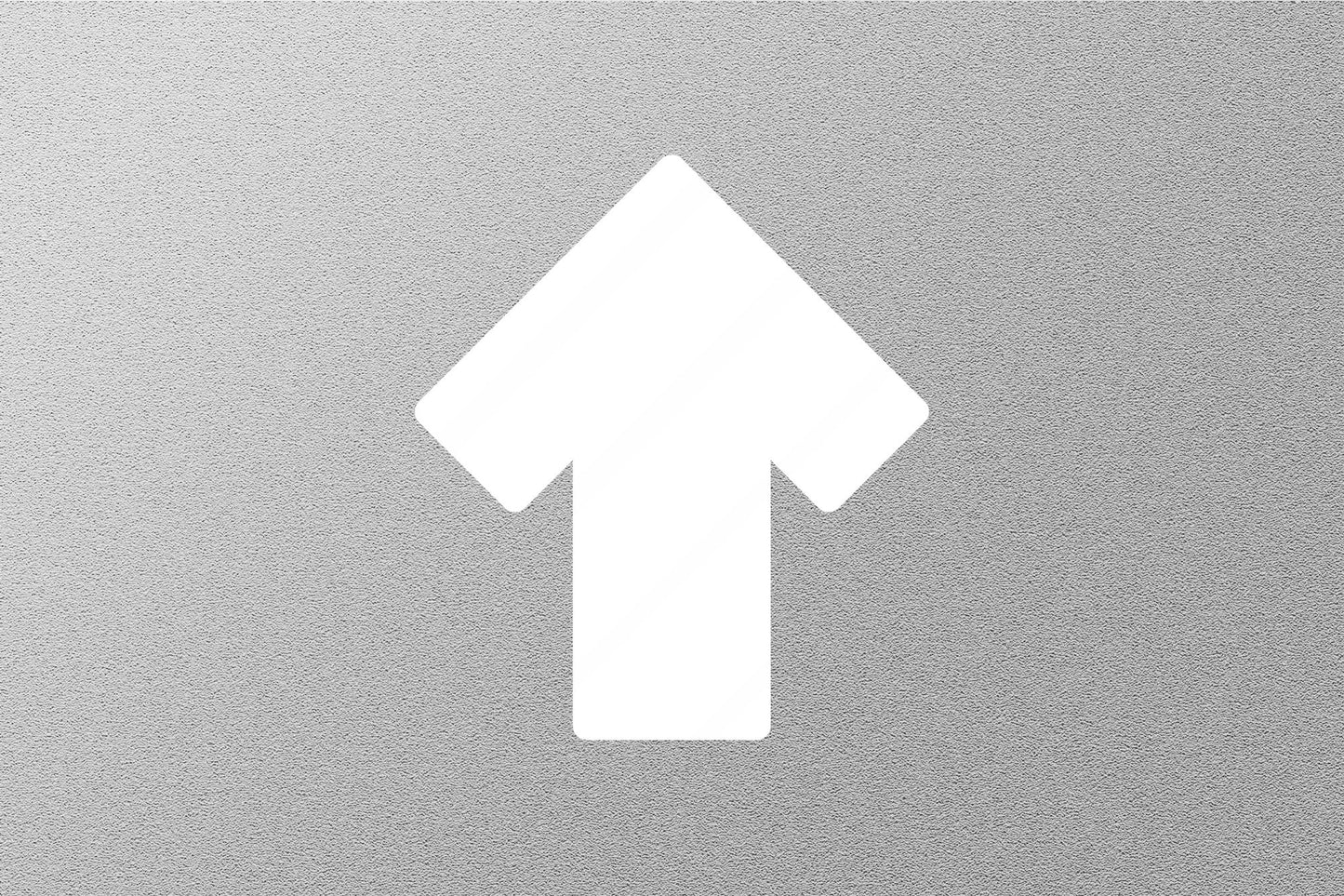Wholesale Straight UP Arrow Ahead Street 2 Sign Sticker