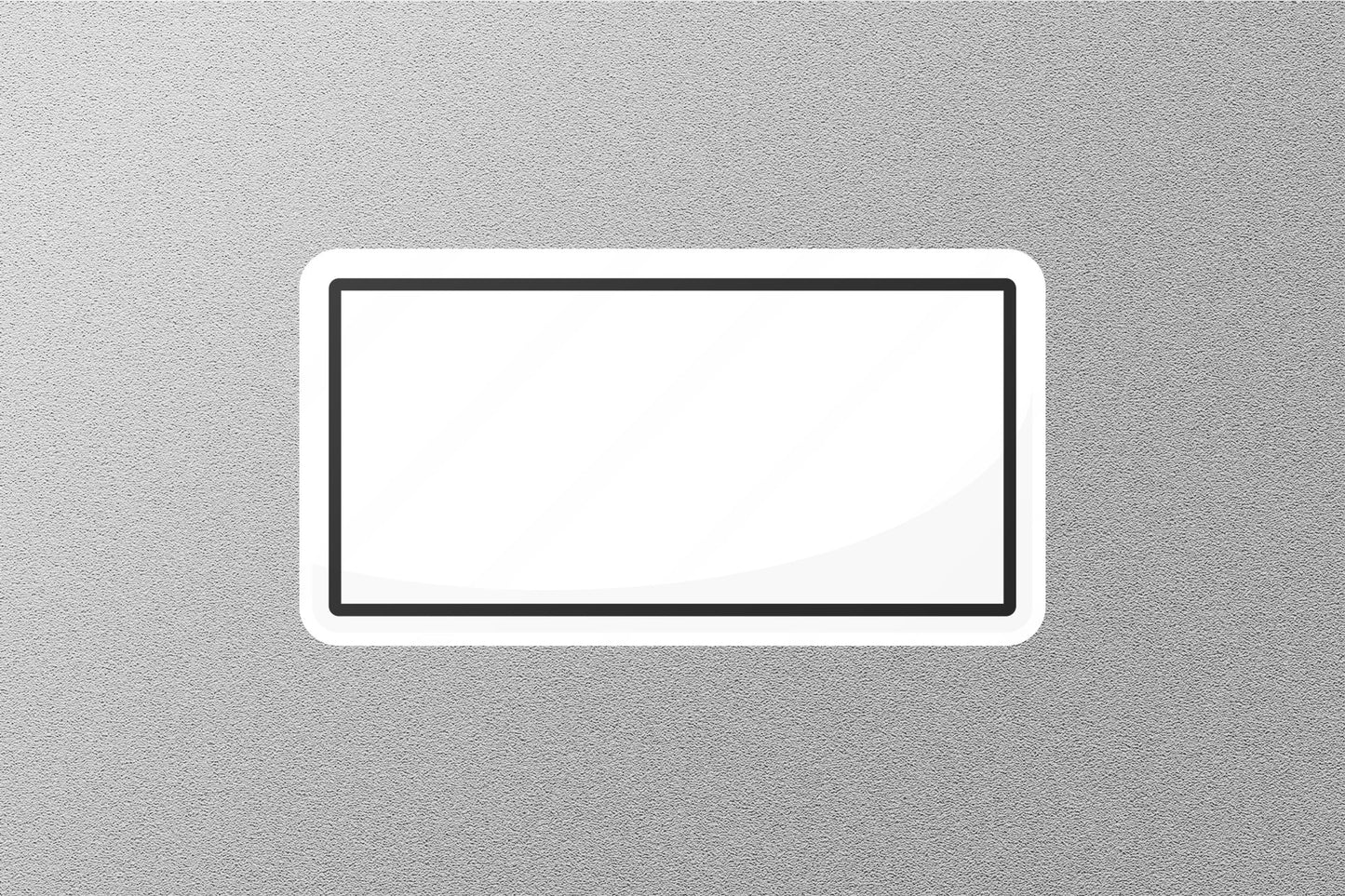 Wholesale Highway White Street Sign Sticker