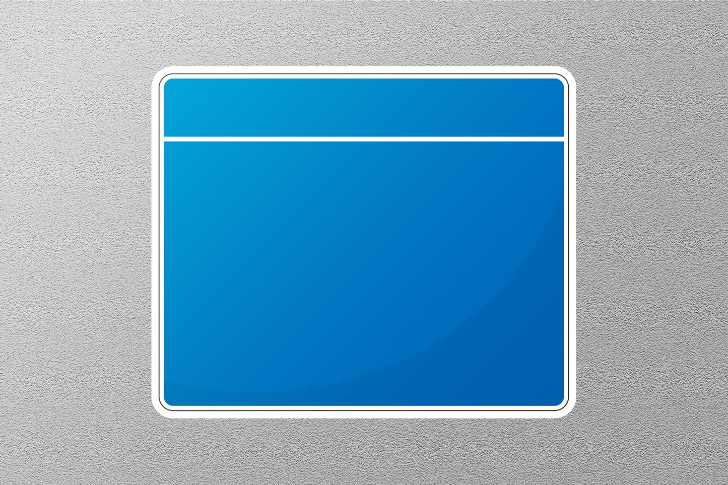 Wholesale Circle Road Street Sign Sticker