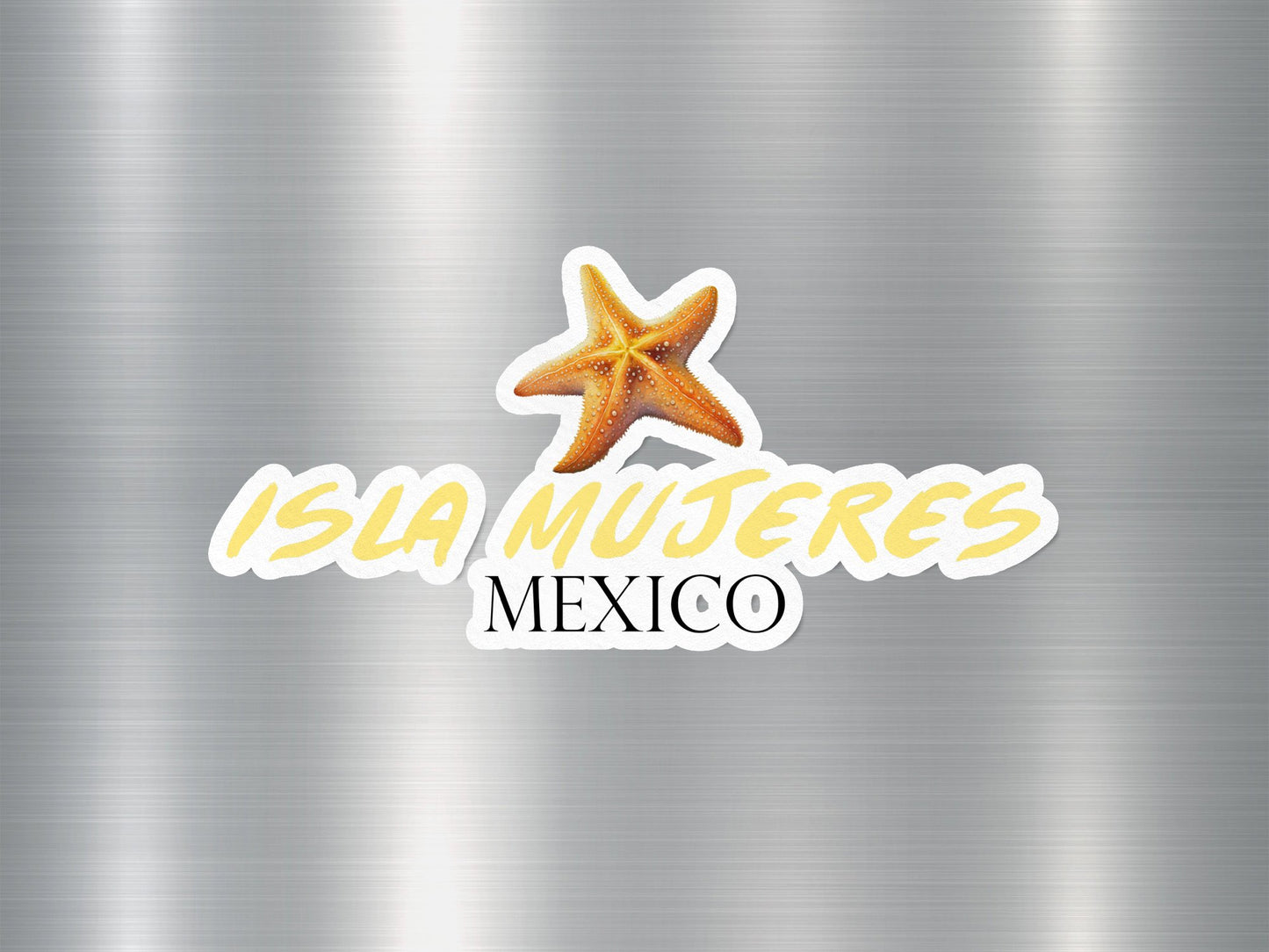 Wholesale Isla Mujeres Mexico Starfish Sticker