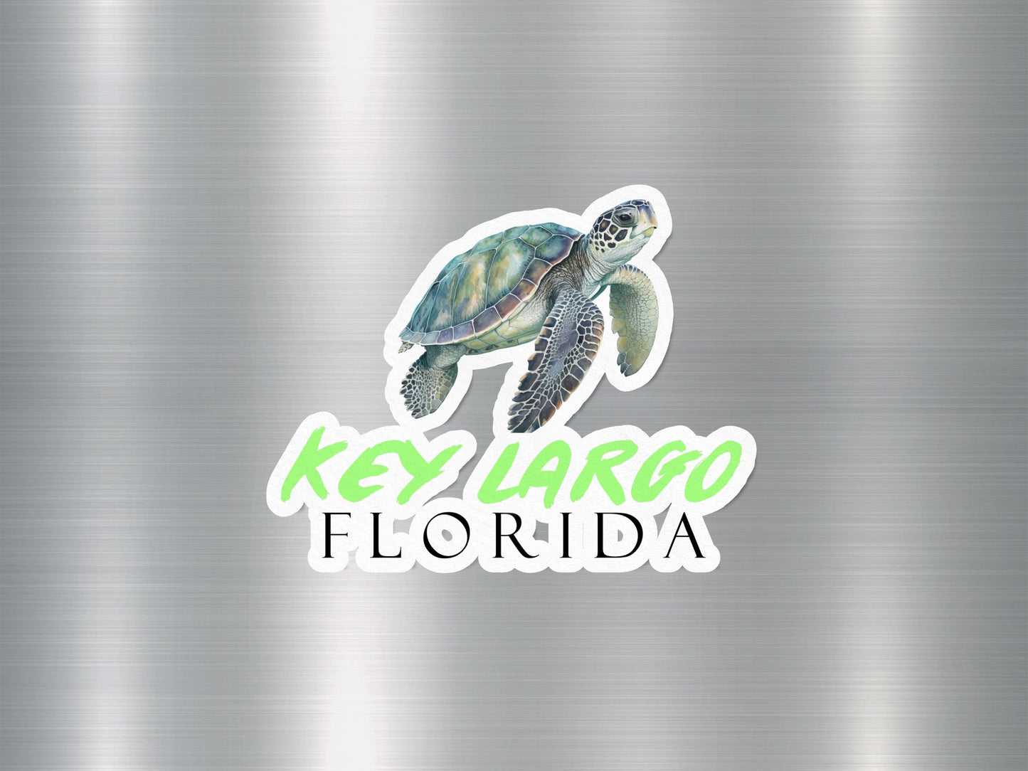 Wholesale Key Largo Florida Turtle Sticker
