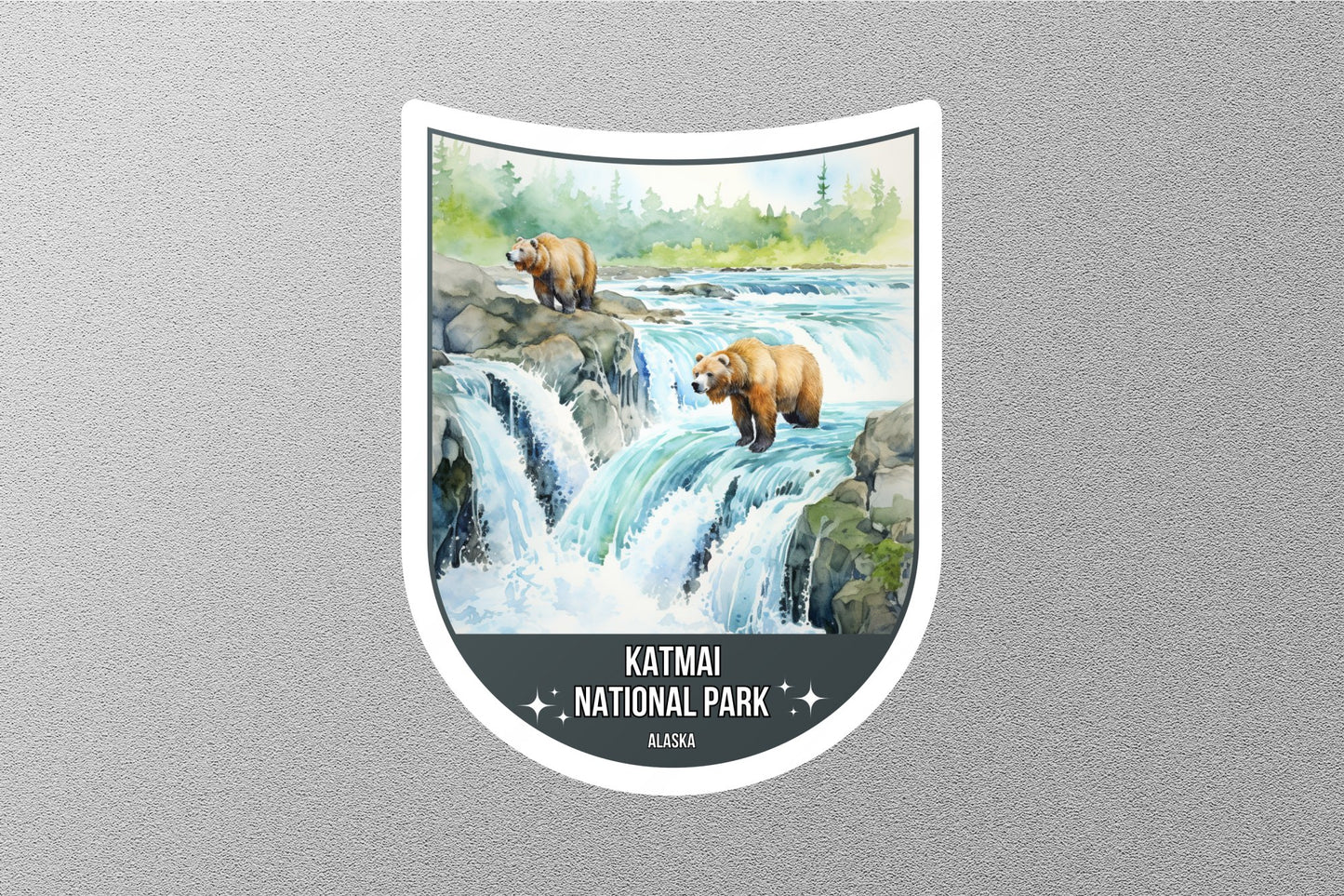 Wholesale Katmai National Park Sticker