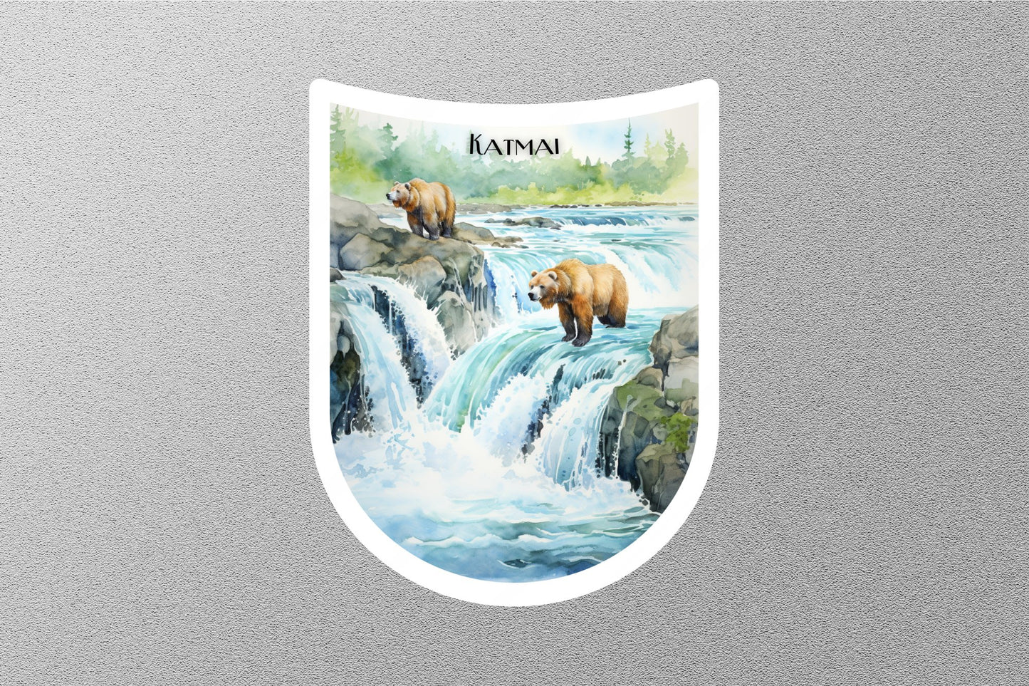 Wholesale Katmai 1 National Park Sticker